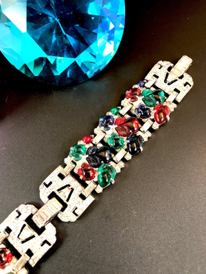 1936 KTF Trifari Tutti-Frutti Bracelet