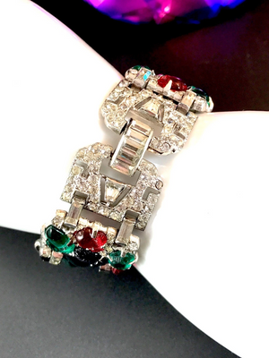 1936 KTF Trifari Tutti-Frutti Bracelet