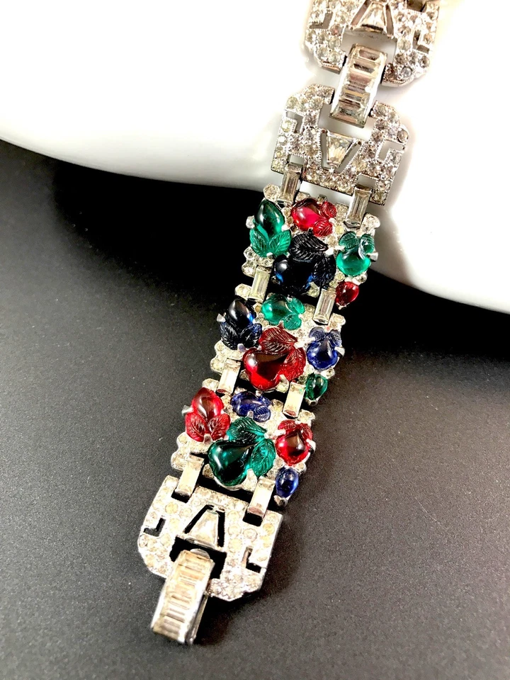 1936 KTF Trifari Tutti-Frutti Bracelet