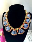 1960s Crown Trifari “King Tut” Collar Set