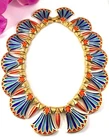 1960s Crown Trifari “King Tut” Collar Set